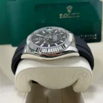 RLX Sky-Dweller 42mm White Gold Black Dial Oysterflex - 336239 - Image 6