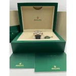 RLX Sky-Dweller 42mm Rose Gold White Dial Oysterflex - 336235 - Image 9