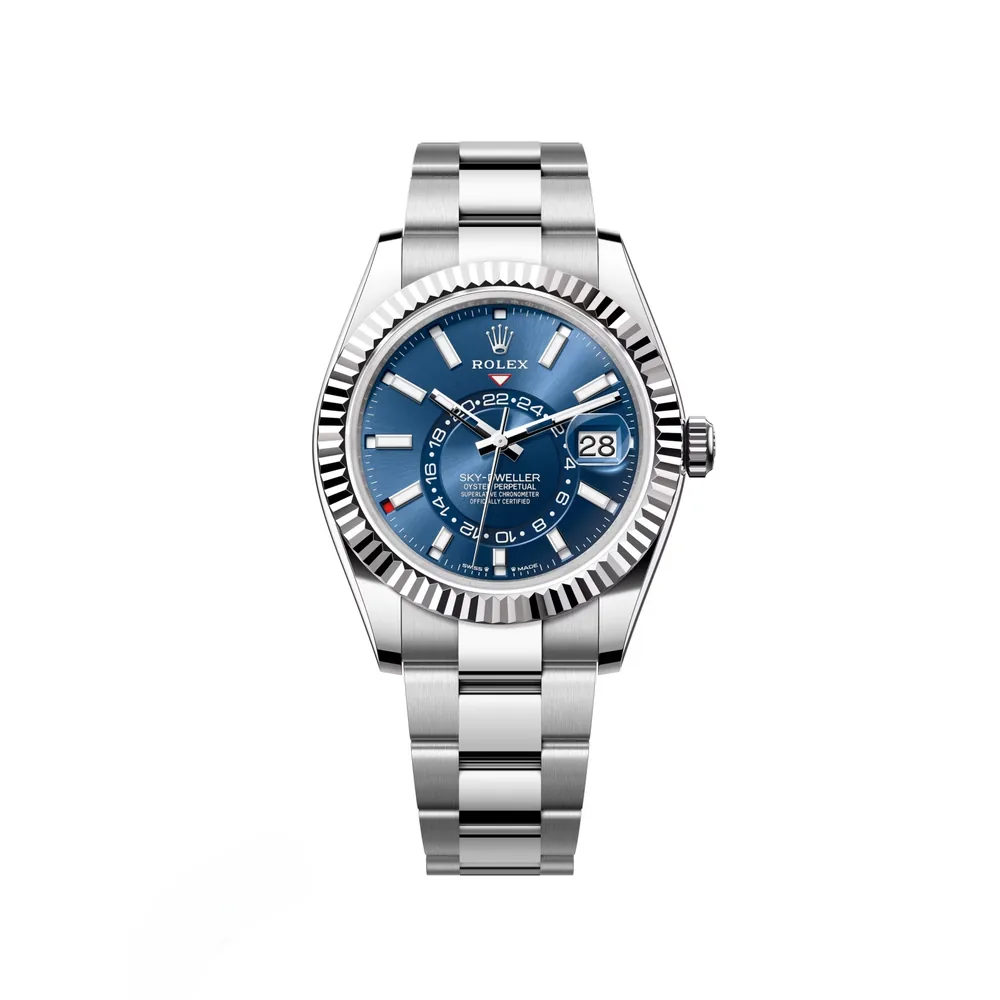 P0731-1 RLX Sky-Dweller 42mm Stainless Steel Blue Dial Oyster - 336934 - Image 1
