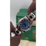 RLX Sky-Dweller 42mm Stainless Steel Blue Dial Oyster - 336934 - Image 10