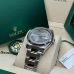RLX Datejust 36mm 126234 Datejust Slate Roman Dial Jubilee Watch - Image 8