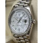 RLX Day-Date 40mm 228349RBR-0040 Meteorite Dial President Bracelet - Image 4