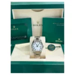 RLX Datejust 36mm 126234 White Roman Dial Oyster Stainless Steel Mens - Image 12