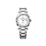 RLX Datejust 36mm 126234 White Roman Dial Oyster Stainless Steel Mens - Image 2