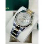 RLX Datejust 36mm 126203 Golden Dial Domed Bezel Oyster Bracelet - Image 8