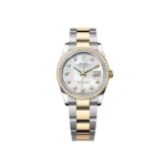 RLX Datejust 36mm 126283 White Mother-of-Pearl Dial Jubilee Bracelet Watch - Image 2