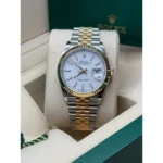 RLX Datejust 36mm 126233 White Index Dial Two-Tone Jubilee Bracelet Watch - Image 4