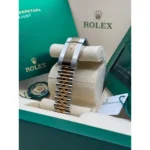 RLX Datejust 36mm 126233 Olive-green Roman Diamond Dial Two-Tone Jubilee Bracelet - Image 7