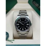 RLX Oyster-Perpetual 41mm 124300-0002 Stainless Steel Black Index Dial Watch - Image 2
