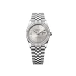 RLX Datejust 36mm 126284 Silver Dial Jubilee Bracelet