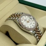 RLX Datejust 36mm 126281 Silver Palm Index Dial Jubilee Bracelet - Image 13