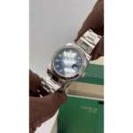 RLX Datejust 41mm 126334 Blue Diamond Oyster Stainless Steel Mens Watch - Image 12
