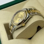 RLX Datejust 36mm 126203 Champagne Set with Diamonds Dial Domed Bezel Oyster Bracelet - Image 5