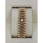 RLX Yellow Gold President Day Date 40mm Green Roman Ombre Dial - 228238 - Image 6