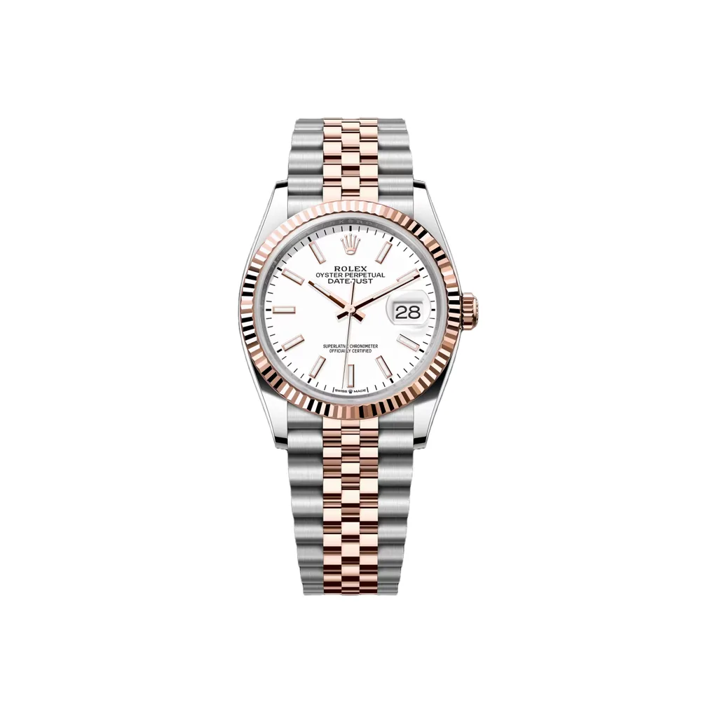 P0783-1 RLX Datejust 36mm 126231 White Dial Jubilee Bracelet - Image 1