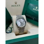 RLX Datejust 36mm 126200 Oyster Perpetual Silver Dial Jubilee Stainless Steel - Image 4