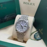 RLX Datejust 36mm 126284 Mother-of-Pearl Dial Oyster Bracelet - Image 11