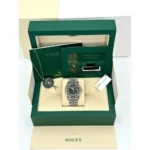 RLX Datejust 36mm 126234 Black Diamond Dial Stainless Steel Oyster Mens Watch - Image 13