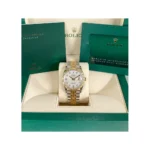 RLX Datejust 36mm 126233 MOP Diamond Dial Jubilee Two-Tone Bracelet Watch - Image 11