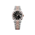 RLX Datejust 36mm 126281 Black Dial Jubilee Bracelet