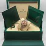 RLX Lady-Datejust 31mm 279381RBR Rose Diamond Dial Oyster Bracelet - Image 9