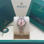 RLX Lady-Datejust 31mm 279381RBR Rose Diamond Dial Oyster Bracelet - Image 3