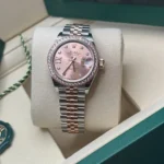 RLX Lady-Datejust 31mm 279381RBR Rose Diamond Dial Oyster Bracelet - Image 7