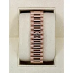 RLX Day-Date "President" 40mm Everose Gold Slate Roman Ombre "Smoke" Dial - 228235 - Image 6