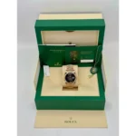 RLX Day-Date "President" 40mm Everose Gold Slate Roman Ombre "Smoke" Dial - 228235 - Image 8