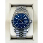 RLX Sky-Dweller 42mm 336934-0005/0006 Stainless Steel Blue Dial Jubilee - Image 9