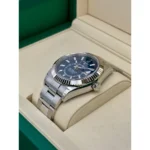 RLX Sky-Dweller 42mm 336934-0005/0006 Stainless Steel Blue Dial Jubilee - Image 4