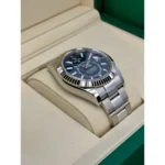 RLX Sky-Dweller 42mm 336934-0005/0006 Stainless Steel Blue Dial Jubilee - Image 5