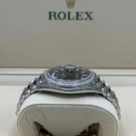 RLX Day-Date 40mm 228349RBR-0003 Bright Black Dial President Bracelet - Image 5