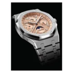 Audemars Piguet Royal Oak Moon Phase Model Salmon 41mm Color - Image 3