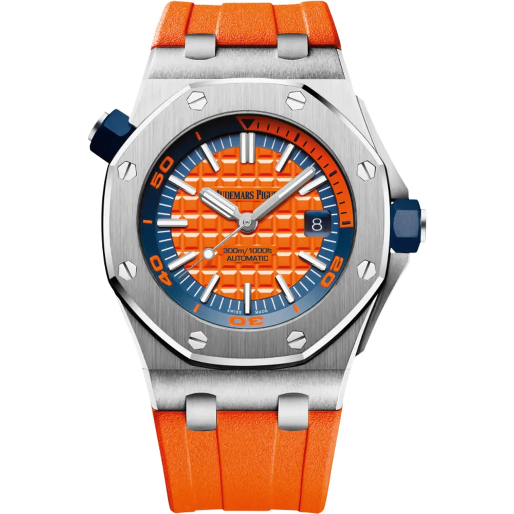 P0840-1 A&P OFFSHORE DIVER Orange Dial 42mm - Image 1