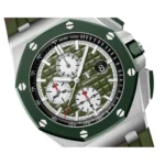 A&P OFFSHORE Khaki Green Camouflage Dial CHRONOGRAPH 44mm - Image 4