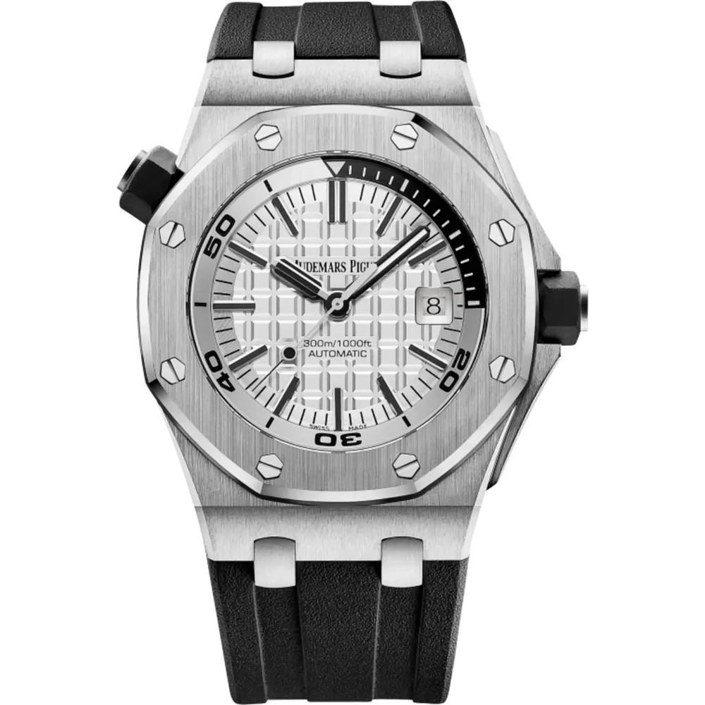 P0843-1 A&P OFFSHORE DIVER Siver-Toned Dial 42mm - Image 1