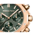 A&P ROYAL OAK Pink Gold Khaki Green Dial CHRONOGRAPH 41mm - Image 2