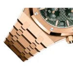 A&P ROYAL OAK Pink Gold Khaki Green Dial CHRONOGRAPH 41mm - Image 4