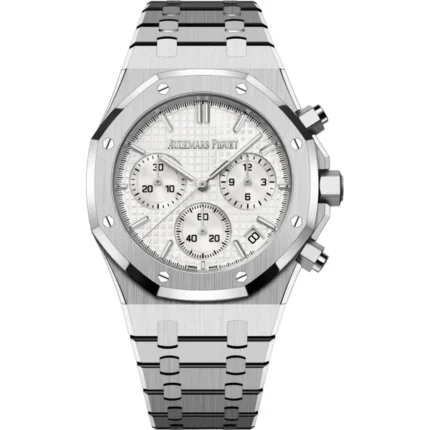 A&P ROYAL OAK Silver-Toned Dial CHRONOGRAPH 41mm