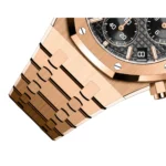 A&P ROYAL OAK Pink Gold Black Dial CHRONOGRAPH 41mm - Image 4