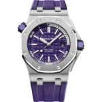 A&P OFFSHORE DIVER Purple Dial 42mm