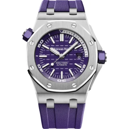 A&P OFFSHORE DIVER Purple Dial 42mm