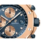 A&P OFFSHORE Pink Gold Blue Dial CHRONOGRAPH 42mm - Image 2