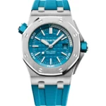 A&P OFFSHORE DIVER Turquoise Blue Dial 42mm