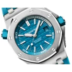 A&P OFFSHORE DIVER Turquoise Blue Dial 42mm - Image 3
