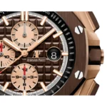 A&P OFFSHORE Pink Gold Brown Camouflage Dial CHRONOGRAPH 44mm - Image 2