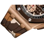 A&P OFFSHORE Pink Gold Brown Camouflage Dial CHRONOGRAPH 44mm - Image 3