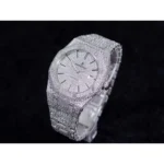 Royal Oak 41mm 15400 Iced Out Steel in Stick Markers - Image 8