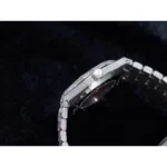 Royal Oak 41mm 15400 Iced Out Steel in Arabic Markers - Image 4